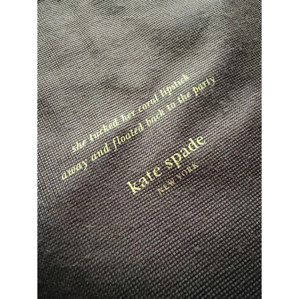 KATE SPADE Brown/Pink Dust Bag sz Small